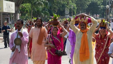 Procession in Khajuraho
