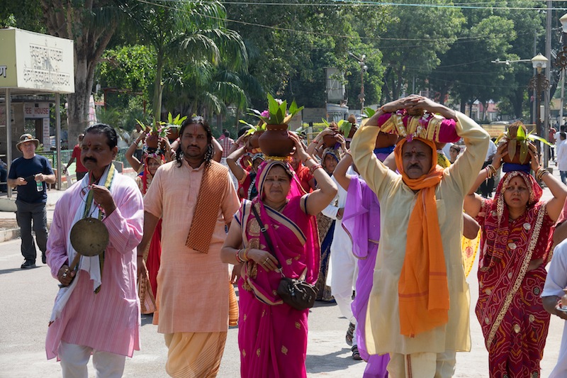 Procession in Khajuraho