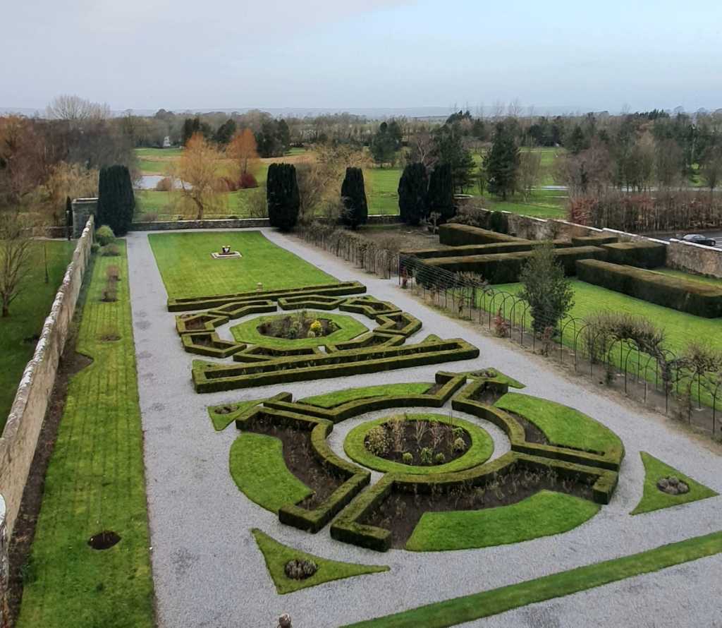 Kilkea Castle garden