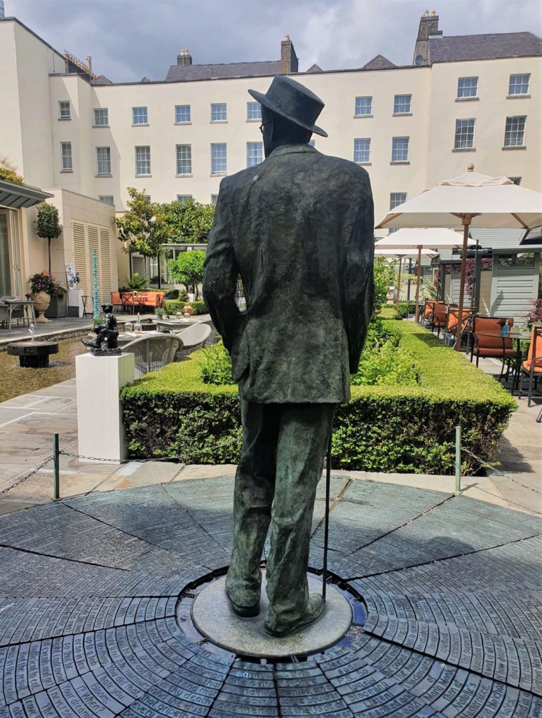 James Joyce Statue at The Merrion