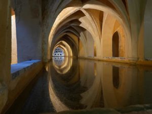 Baths Of Dona Maria Royal Alcazar Pa;ace Seville